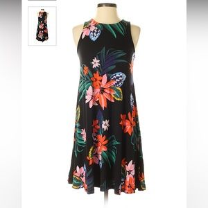 💕Old Navy A Line Tropical Floral Dress Size XXL